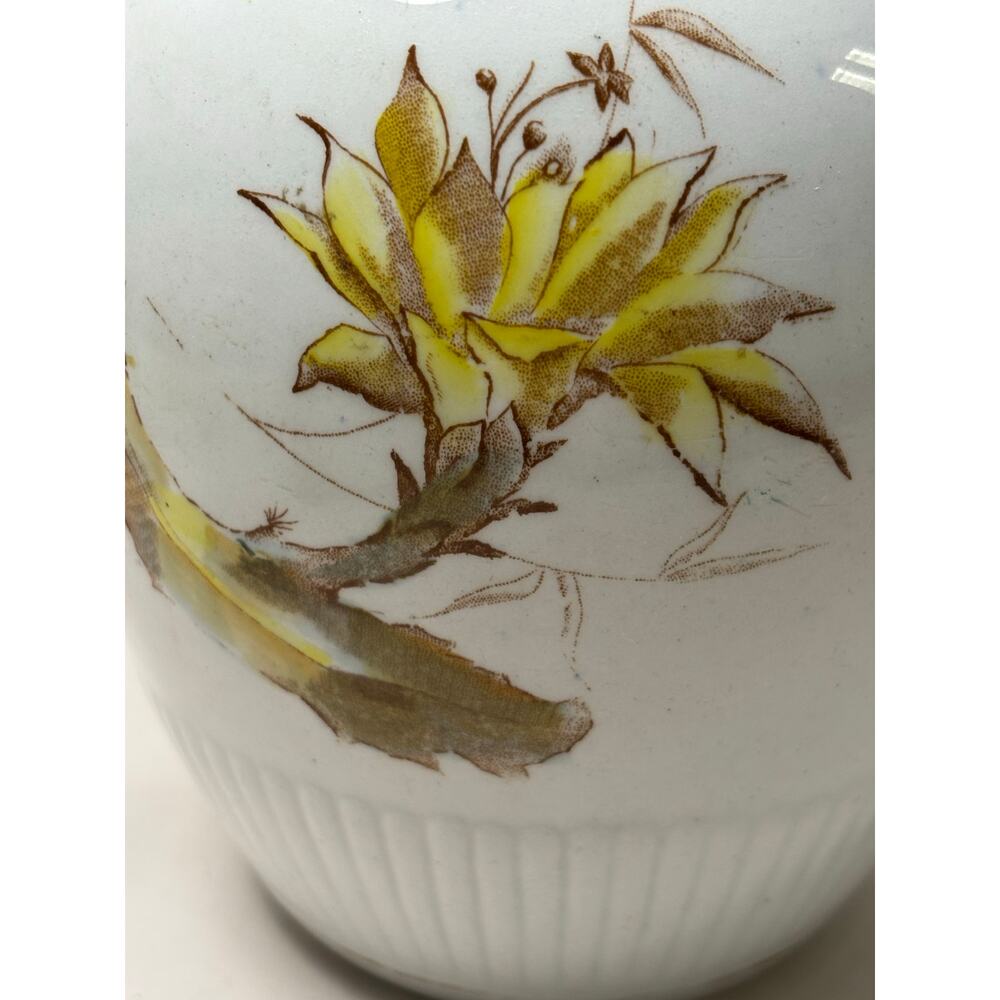 Johnson Bros England Ironstone Pitcher Pottery Transferware Asian Floral Style - Picture 3 of 7
